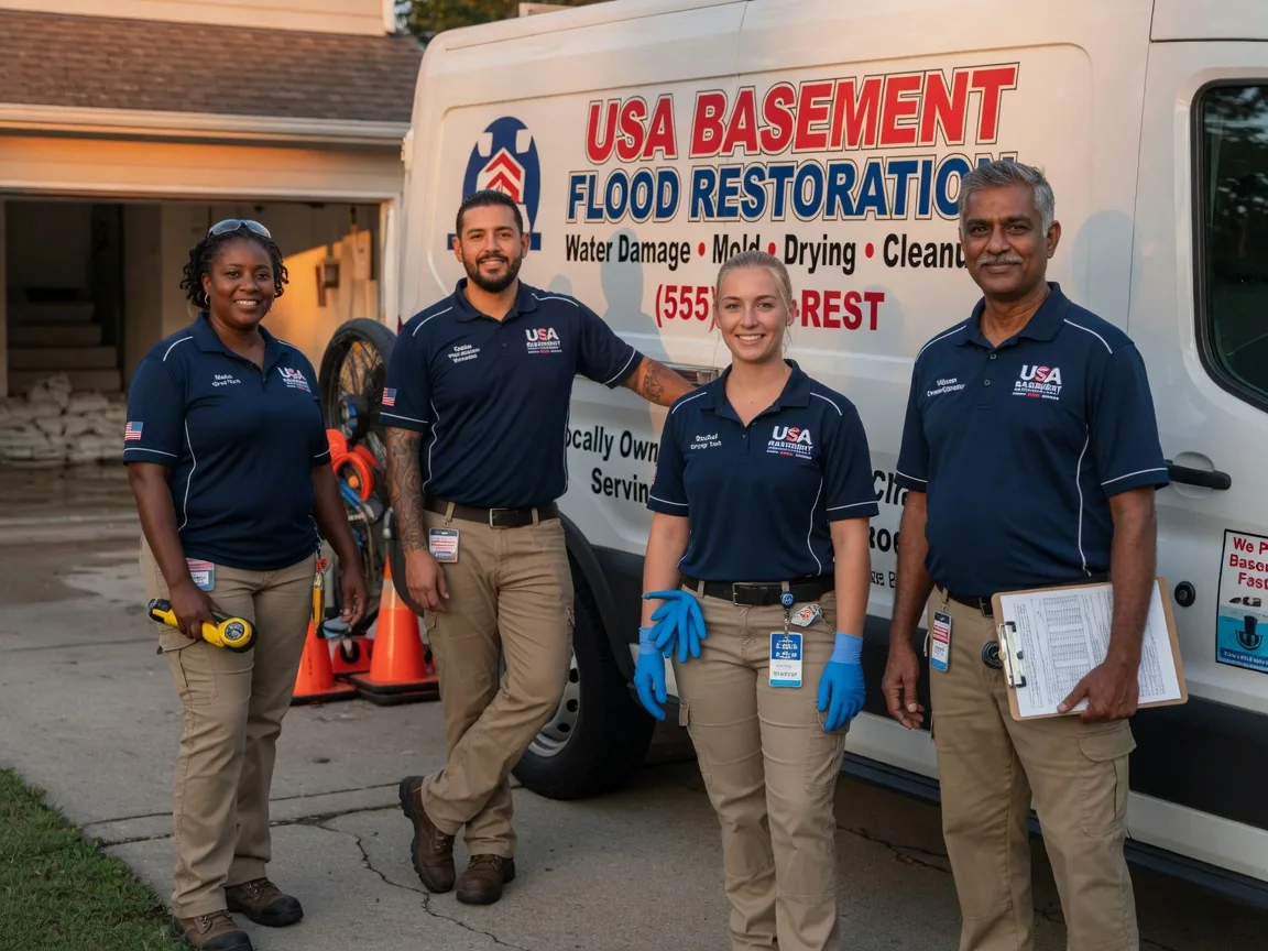 Basement Flood Cleanup company in Rochelle, TX